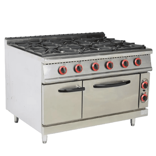gas cooker 6 burner with gas oven in Nigeria