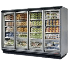 Vertical Beverage Showcase Display Chiller in Nigeria