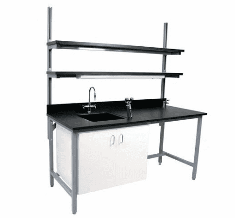 CHEMICAL RESISTANT EPOXY RESIN LABORATORY WORK BENCH 1200X750X800MM JTM-511 in Nigeria
