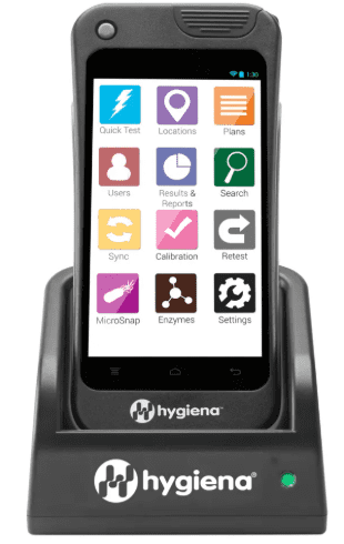 HYGIENA ENSURE TOUCH ATP MONITORING SYSTEM handheld front view in Nigeria