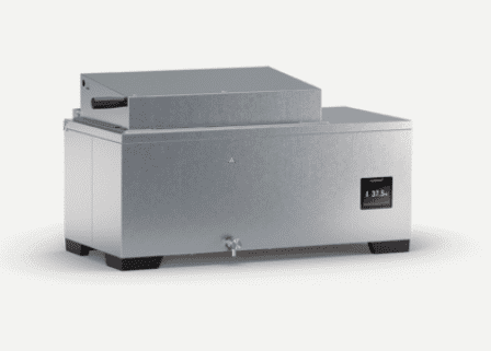 MEMMERT WTB24 DIGITAL WATER BATH 23.1 L front angled view in Nigeria